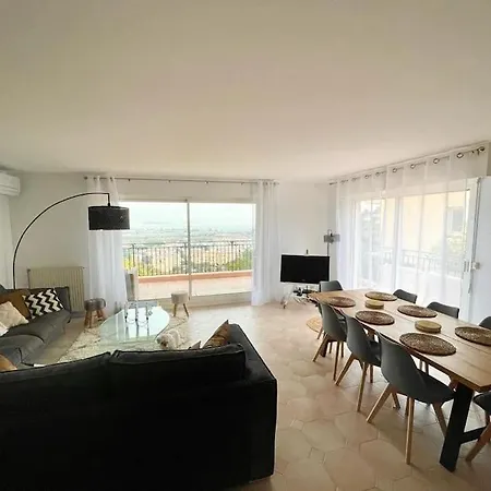 Duplex Vue Piscine Privative 아파트 망들리유 라 나플
