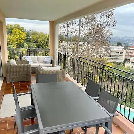 Апартаменты Duplex Vue Piscine Privative Мандельё-ла-Напуль